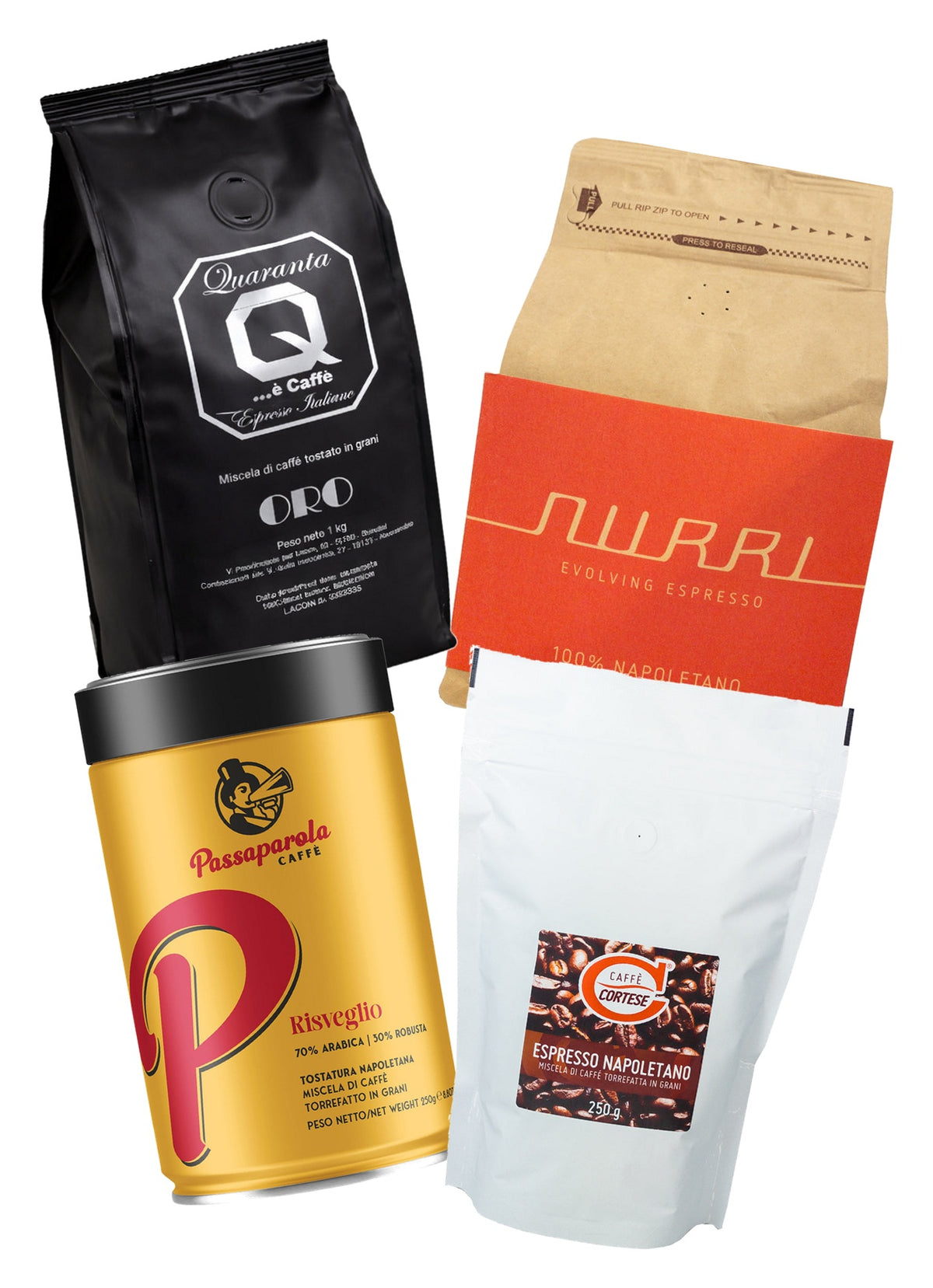 Low-Acidity Coffee Tasting Set – Southern Italy
