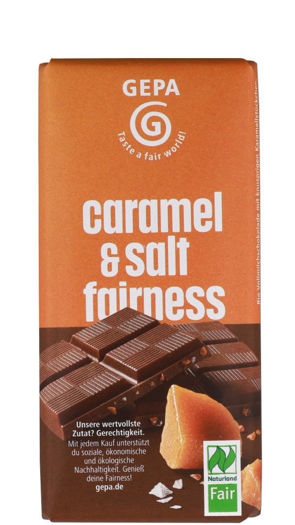 GEPA BIO Schokolade Caramel Salz