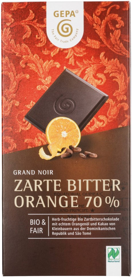 GEPA BIO Schokolade Zarte Bitter Orange