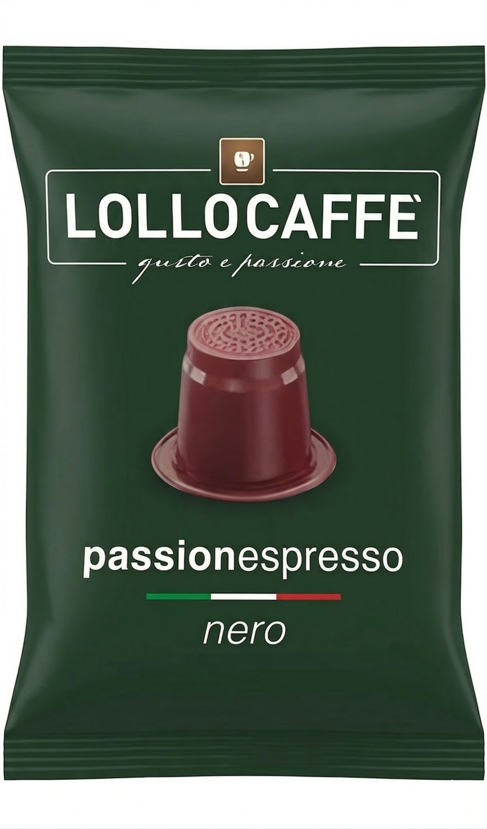 Lollo Caffè NERO Nespresso®* compatible capsules