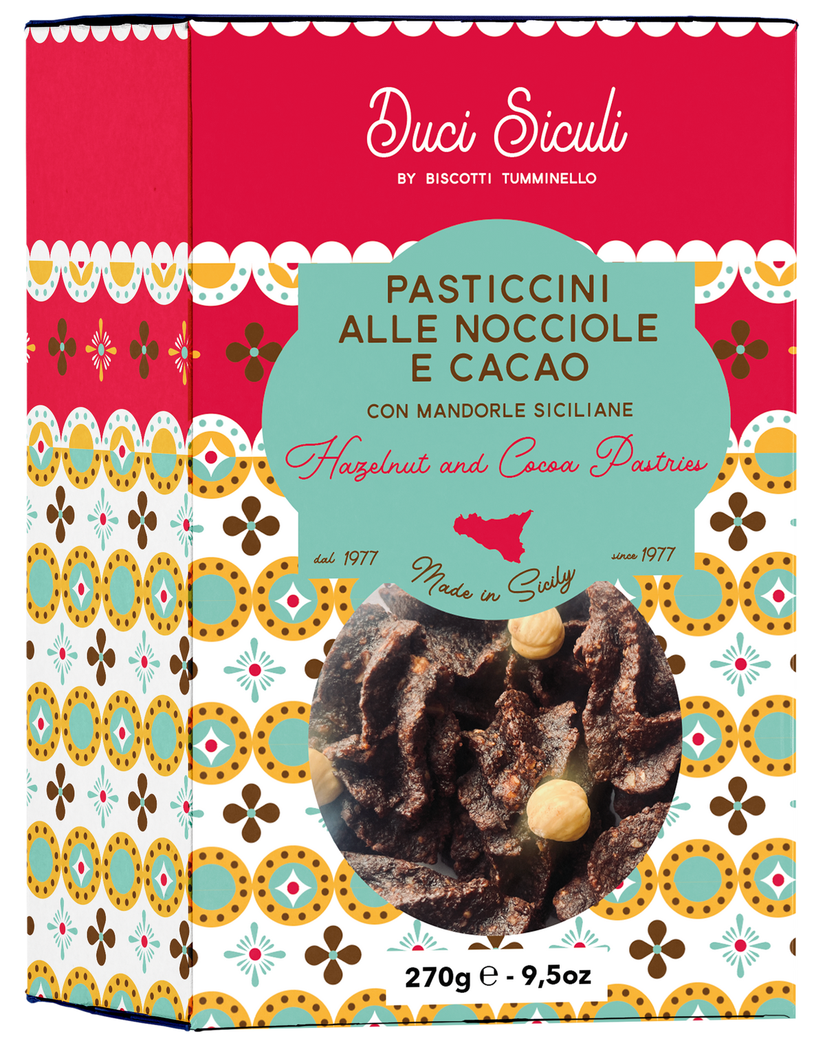Tumminello Pasticcini with Hazelnuts and Cocoa