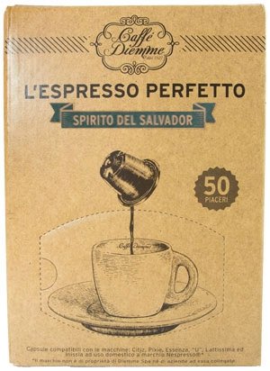 Diemme Nespresso®* kompatible Kapseln Spirito del Salvador