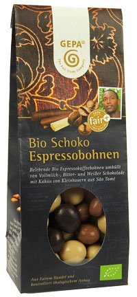 Chocolate Espresso beans Bio - GEPA