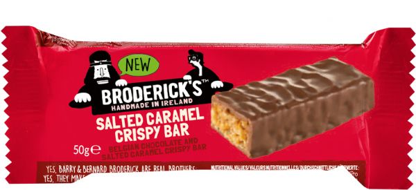 Crispy salted caramel bar - Broderick's