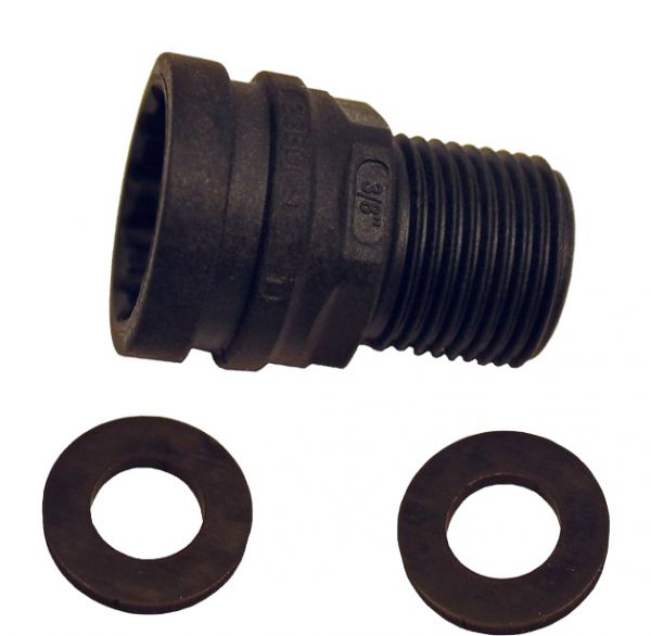 BWT FLEX Straight Connector 3/8"