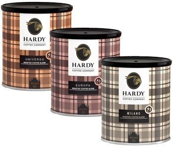 HARDY Espresso Probierset - 3 x 250g Bohne