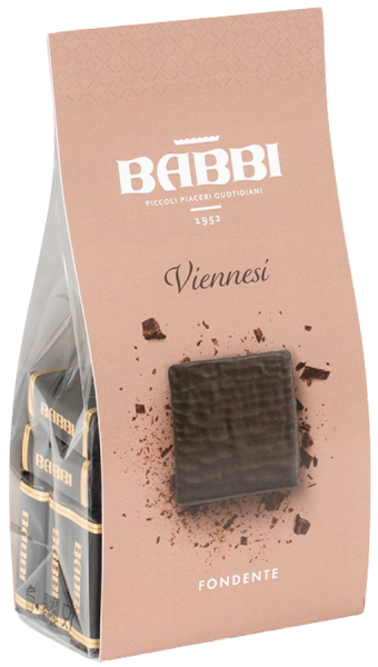 Dark chocolate (Viennesi) wafers - Babbi