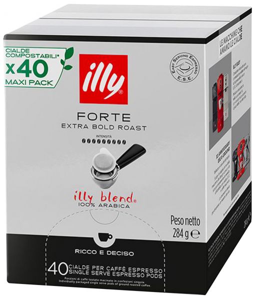 Illy Forte ESE Pads im Karton 40 Stück