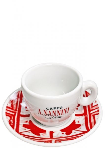 Nannini Espresso Tasse Rot