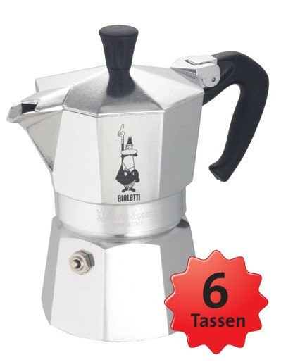 Bialetti Moka Express 6 cups Caffettiera