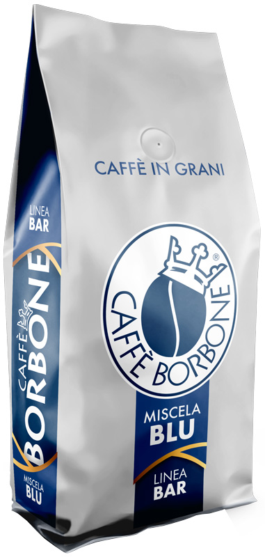 1 KG CAFFE ' BORBONE BLU VENDING IN GRANI BUSTA DA 1 KG