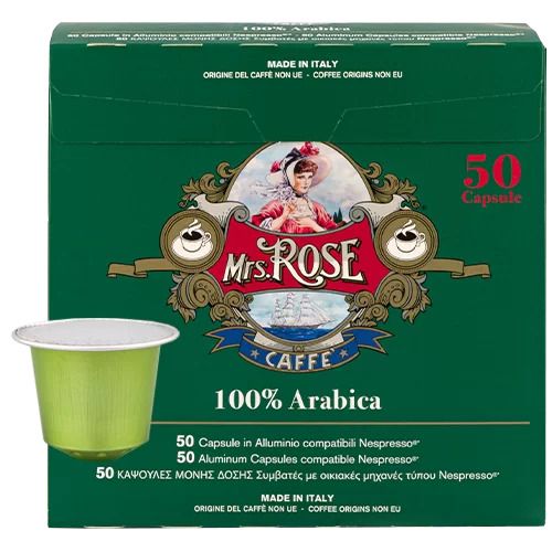 Mrs. Rose capsules - Nespresso® compatible